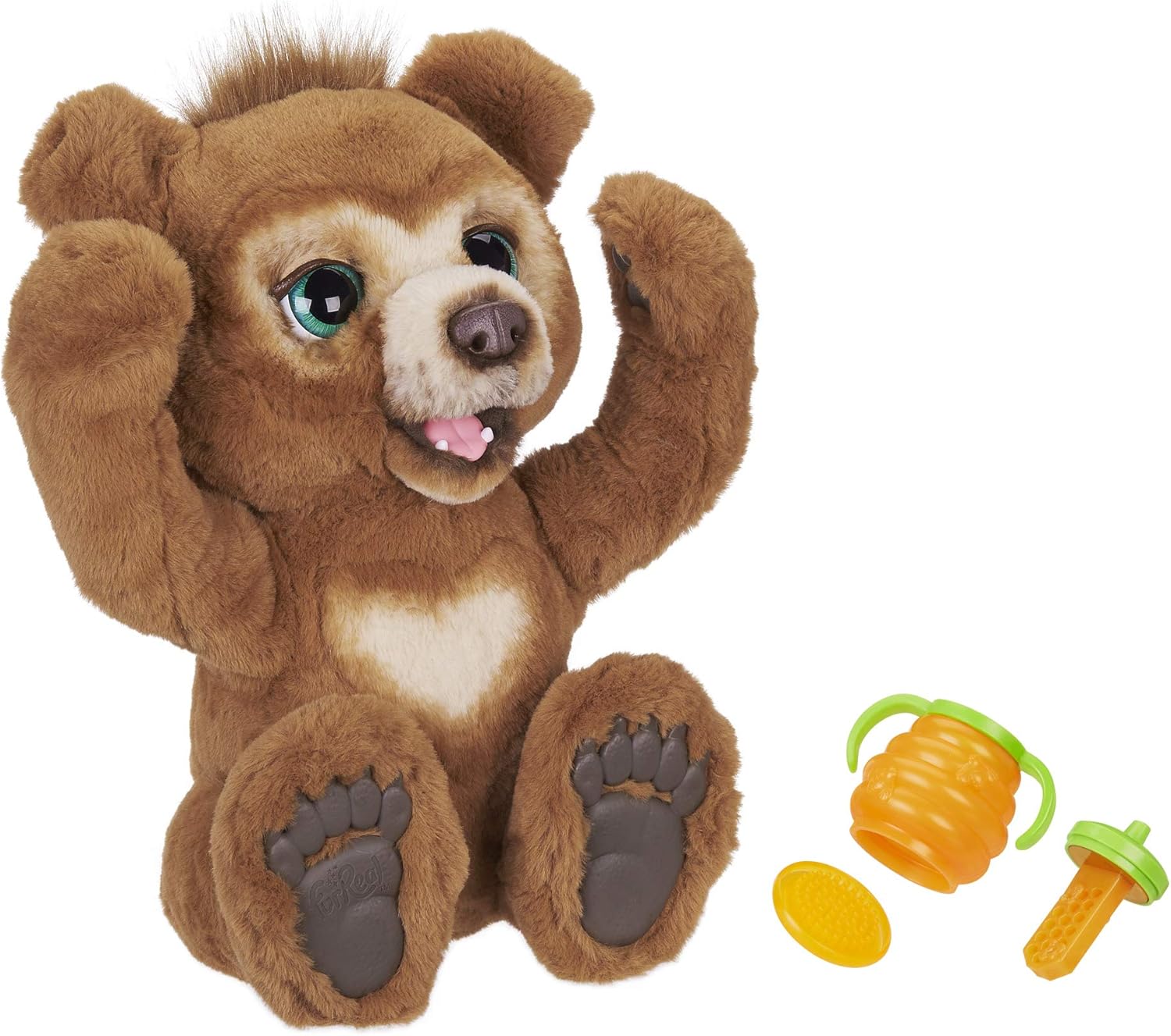hasbro 孩之宝 furreal friends e4591eu4 furreal cubby,我的小熊